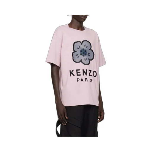 Boke Flower Embroidered Oversized T-Shirt