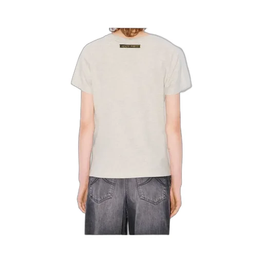 Elephant-Print Cotton Top