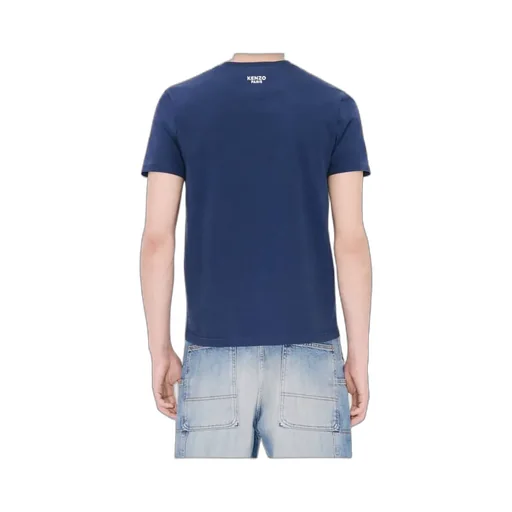 Elephant Logo Embroidered Slim T-Shirt