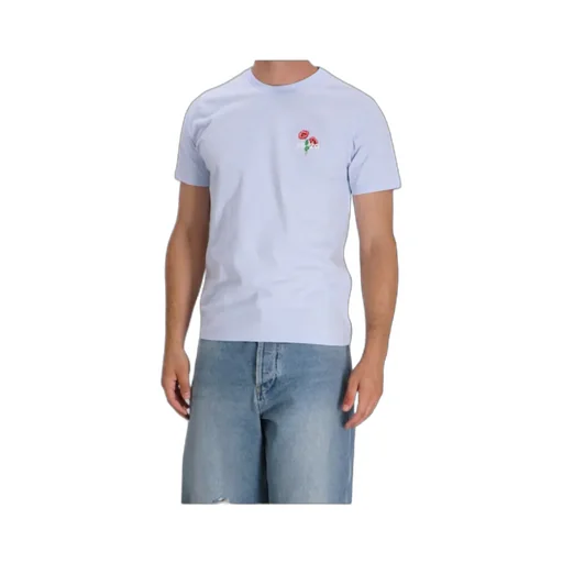 Poppy Embroidered Cotton T-Shirt