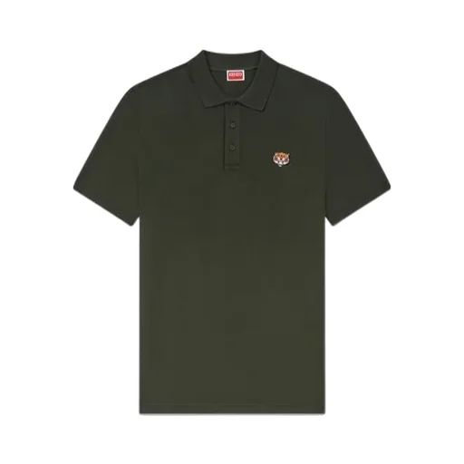 Happy Tiger Embroidered Slim Polo