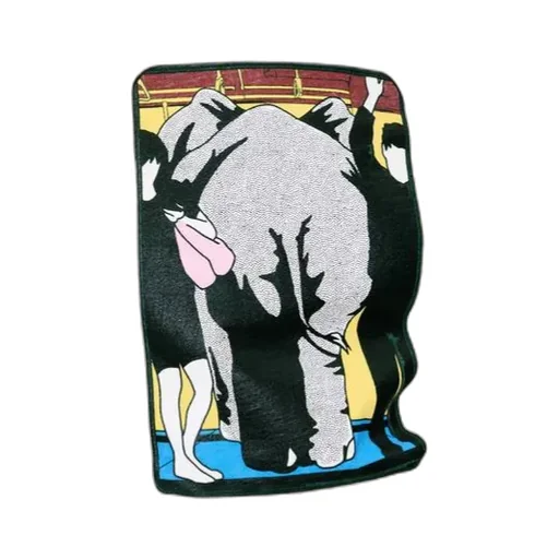 Elephant-Print Cotton Top