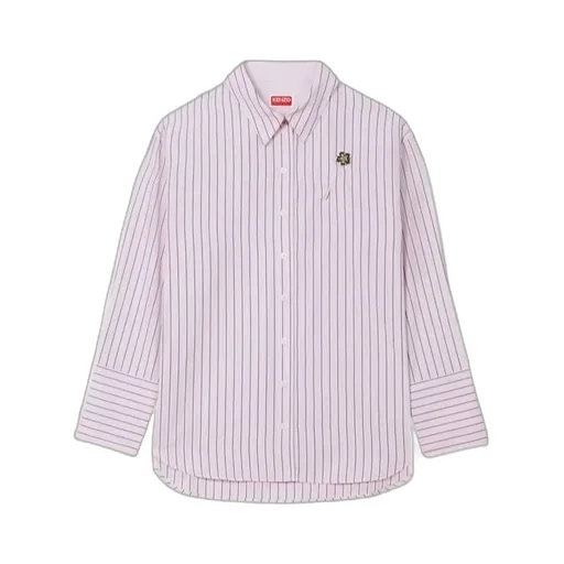 Boke Flower Pin Shirt In Cotton Poplin