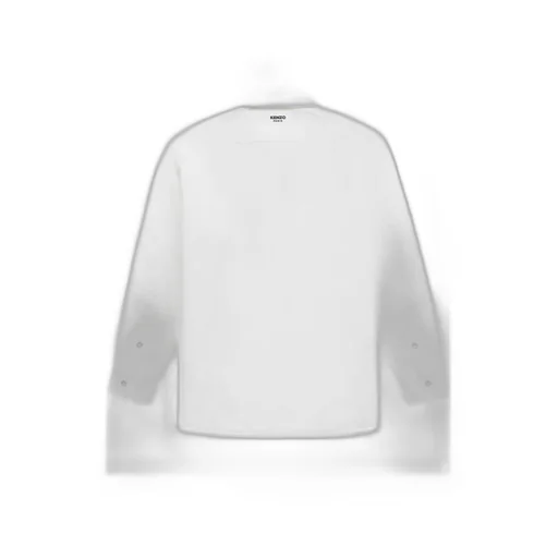 Workwear Overshirt In Textured Cotton