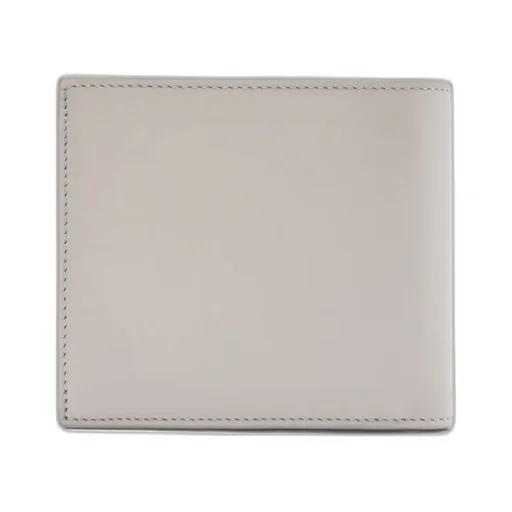 Bifold Coin Wallet In Satin Calfskin