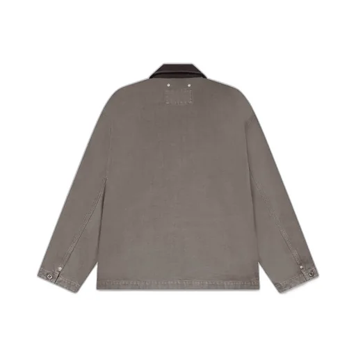 Workwear Jacket In Washed Cotton