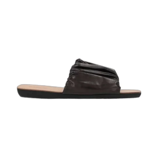 Gathered-Detailed Open-Toe Slides