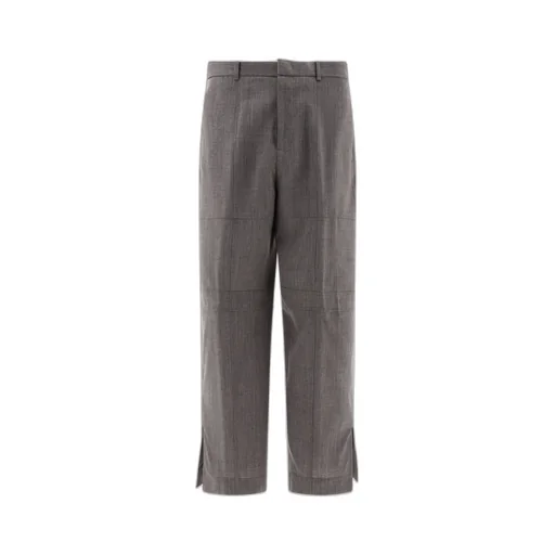Straight-Leg Tailored Trousers