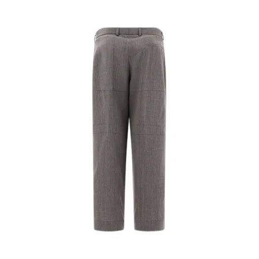 Straight-Leg Tailored Trousers