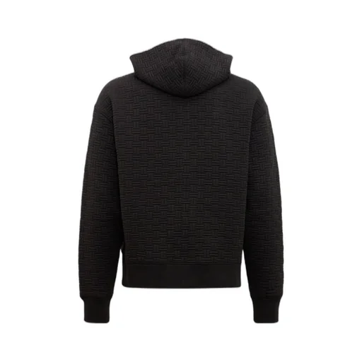 Quilted Zip-Up Hoodie