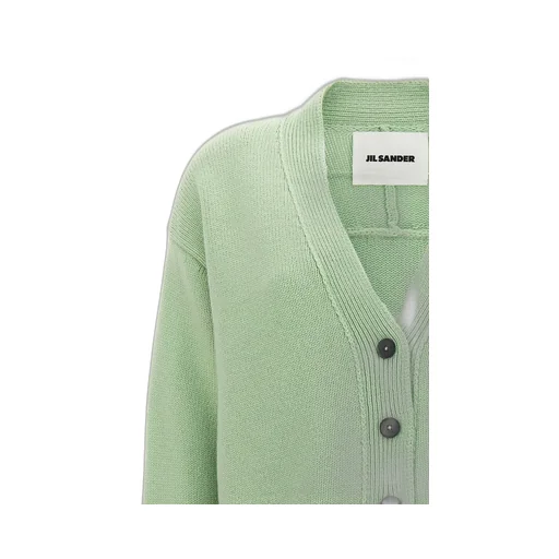 V-Neck Ribbed-Knit Cardigan