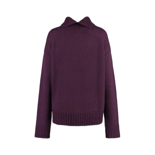 High-Neck Long-Sleeved Jumper