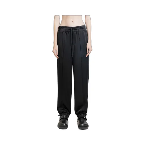 Mid-Rise Drawstring Trousers