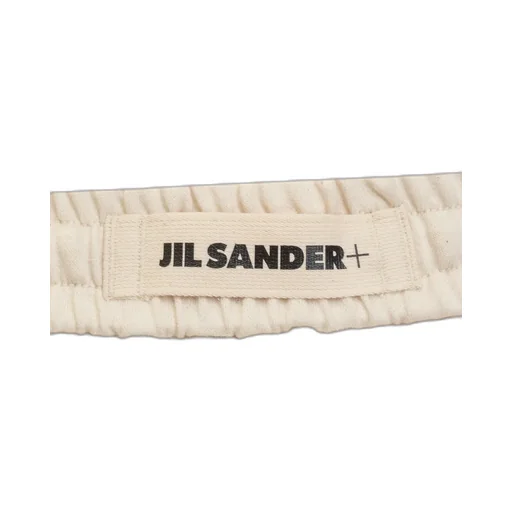 Logo Patch High Waist Pants