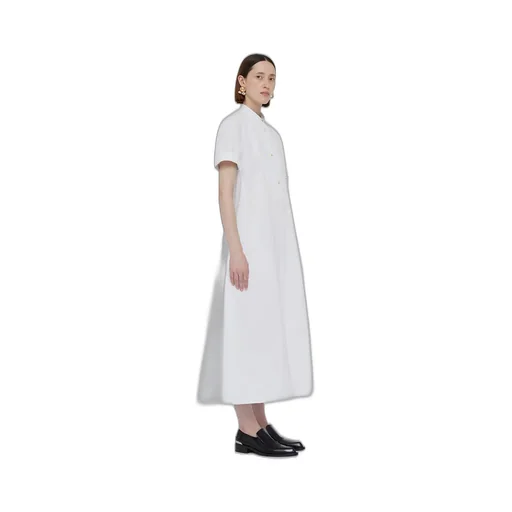Asymmetric Hem A-Line Dress