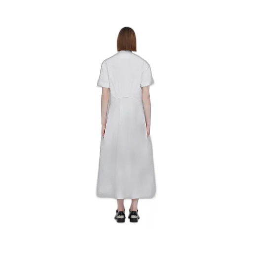 Asymmetric Hem A-Line Dress