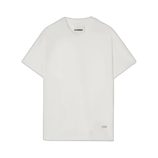 Logo Plaque Crewneck T-Shirt