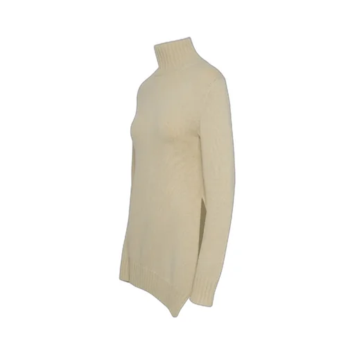 High-Neck Knitted Jumper