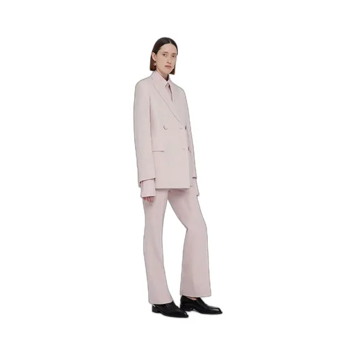Straight Leg Tailored Trousers