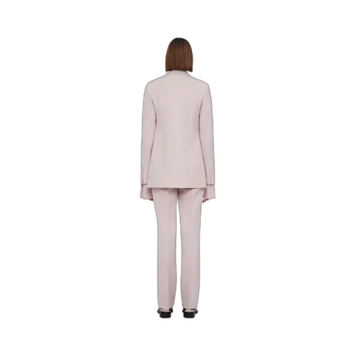 Straight Leg Tailored Trousers