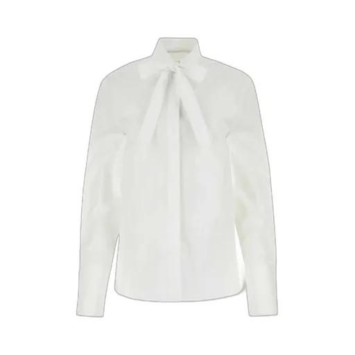 Bow Detailed Long-Sleeved Shirt