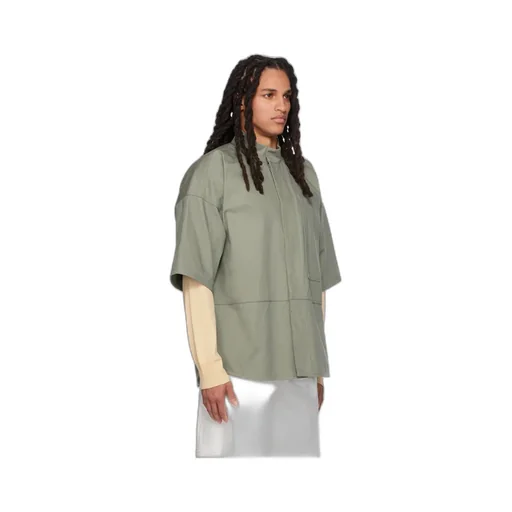 Stitched High-Necked Shirt