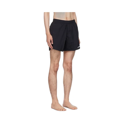 Logo-Printed Elasticated Waistband Swim Shorts
