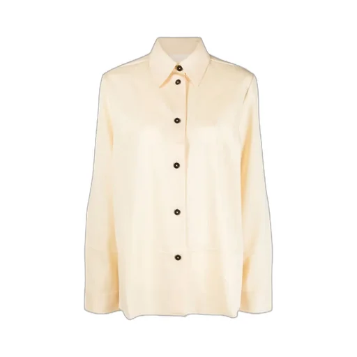 Buttoned Long-Sleeved Shirt
