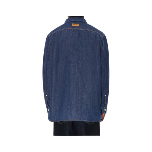 Padded Overshirt In Japanese Denim
