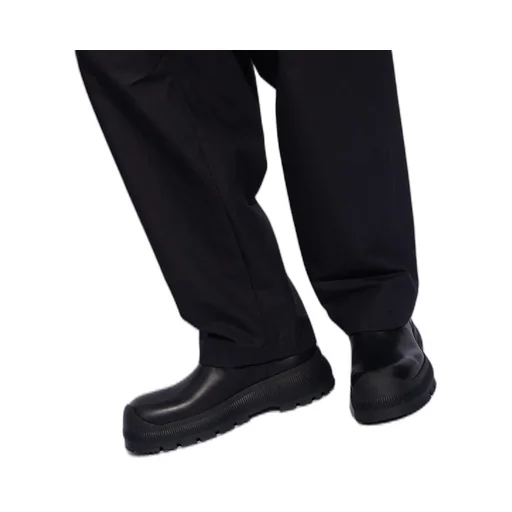 Round-Toe Chelsea Boots