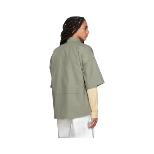 Stitched High-Necked Shirt