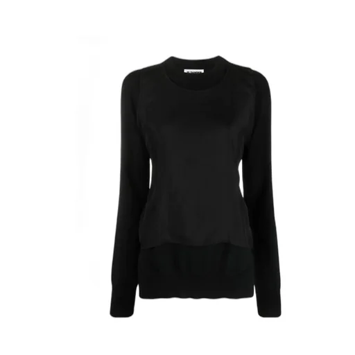 Layered Crew Neck Sweater
