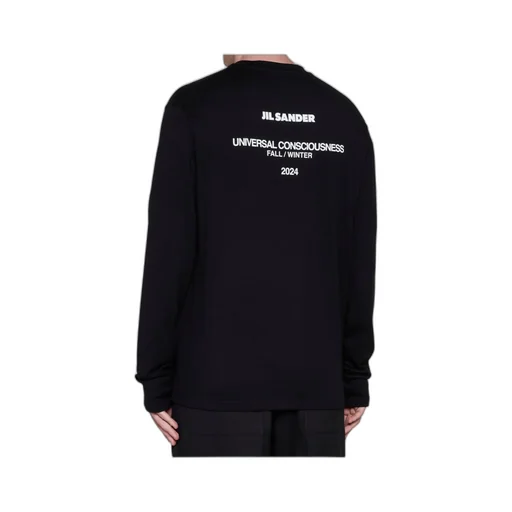 Logo Printed Long-Sleeved T-Shirt