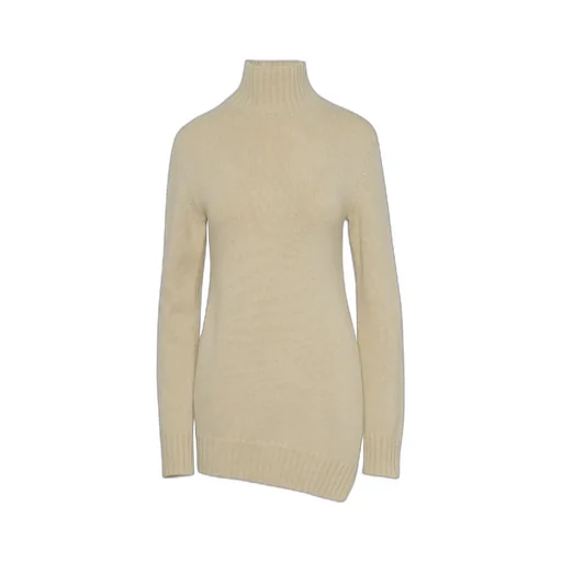 High-Neck Knitted Jumper