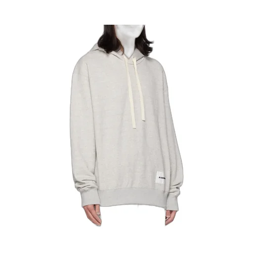 Logo-Patch Drawstring Hoodie