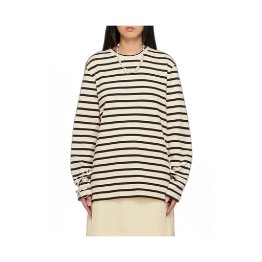 Striped Crewneck Sweatshirt