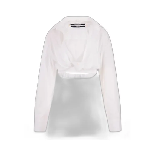 Twist Detailed Cropped Shirt