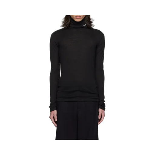 Long-Sleeved Logo-Printed Jumper