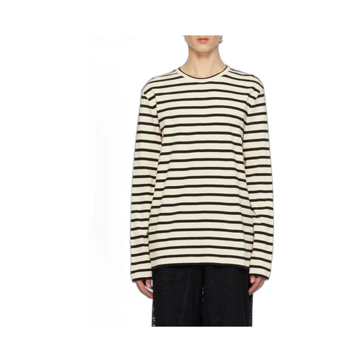 Striped Crewneck Sweatshirt