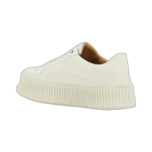 Round-Toe Lace-Up Sneakers