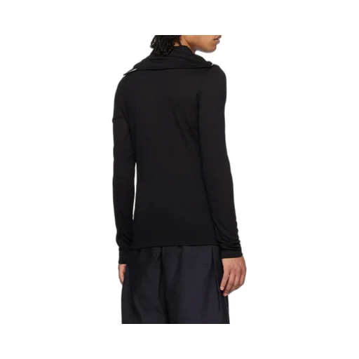 Zip Detailed Long-Sleeved Sweatshirt