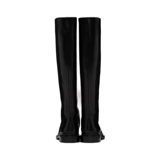 Knee-High Leather Boots