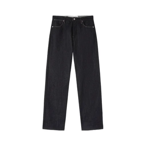 Mid-Rise Straight Leg Jeans