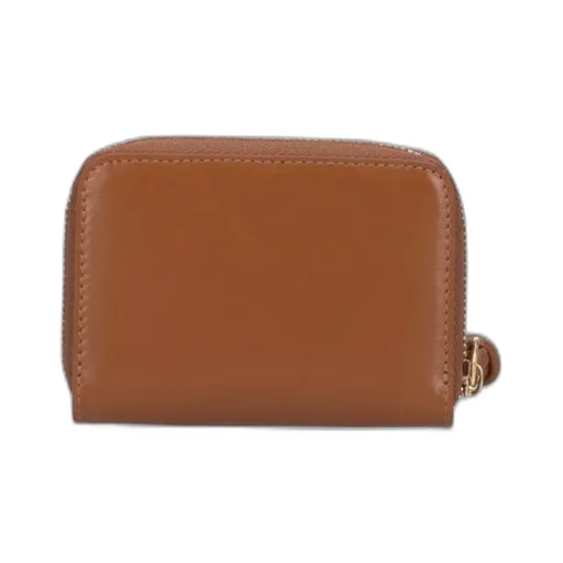 Logo-Plaque Zipped Wallet