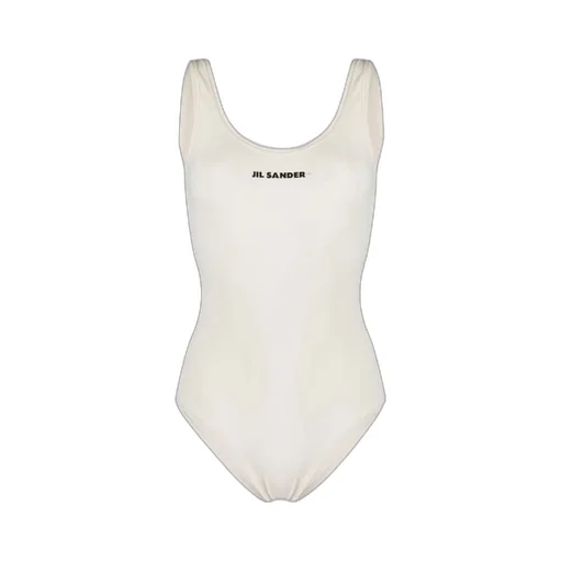 Logo Printed One-Piece Swimsuit