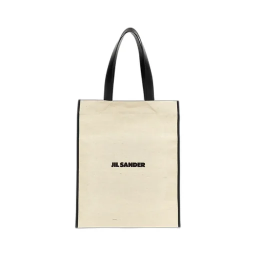 Logo Printed Medium Shopping Bag
