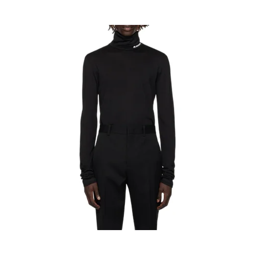 Long-Sleeved Logo-Printed Jumper