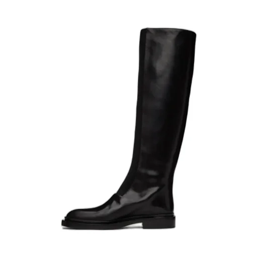 Knee-High Leather Boots