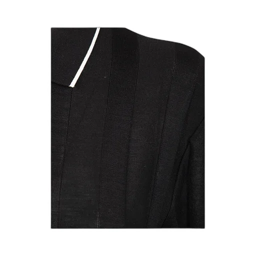 Le Polo Tricot Fine Knit Polo Shirt