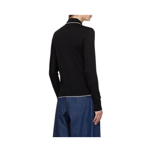 Le Polo Tricot Fine Knit Polo Shirt